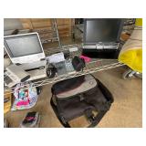 Two Portable DVD Players with Accessories