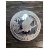 2015 Kisatchie Silver Quarter Dollar Coin