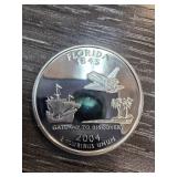 2004 Florida State Silver Quarter