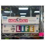 Monopoly and The Game of Life Board Games