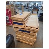 Stack of Wood Shelving Panels