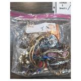 Costume Jewelry in Bag