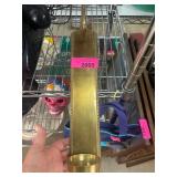 Brass Wall-Mounted Candle Holder