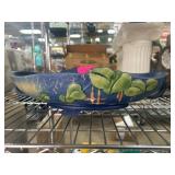 Roseville Fuchsia Bowl W Sabino Birdï¿½