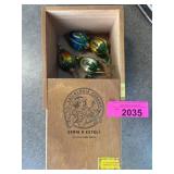 Decorative Ornaments in La Gloria Cubana Box