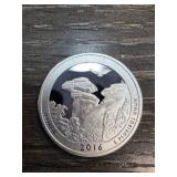 2016 Shawnee National Forest Silver Quarter