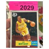 Kobe Bryant Los Angeles Lakers Trading Card