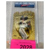 Barry Bonds Hands of Gold Card by Topps