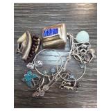 Sterling Silver Jewelry with Gemstone Accents