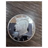 2014 Kennedy Half Dollar in Silver