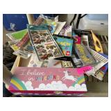 Stickers and Storage Box