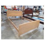 Wooden Bed Frame in Natural Finish