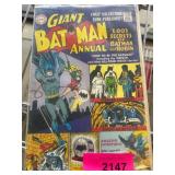 DC Comics Giant Batman Annual #1 Comic key
