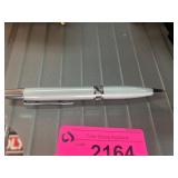 Silver-Tone Ballpoint Pen with Clip