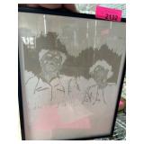 Framed Limited Edition Artwork with Signature