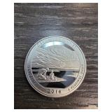 2014 America the Beautiful Silver Quarter