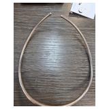 Sterling Silver Collar Necklace, 21g