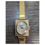 Lucerne Gold-Tone Womens Wristwatch