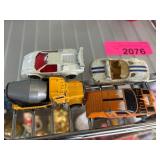 Four Matchbox Die-Cast Toy Cars