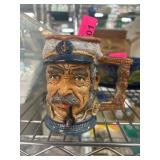 Capodimonte HD-Painted Italian 1970 Captain Mug