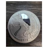 2015 Blue Ridge Parkway Silver Quarter