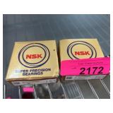 NSK Super Precision Bearings in Boxes