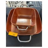 Copper Chef Nonstick Square Pans Set