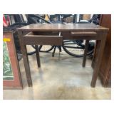 Wooden Desk with Two Drawers