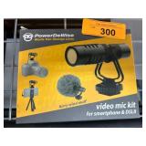 PowerDeWise Video Mic Kit for Smartphones and DSLR