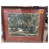 Framed Henri Rousseau Print 