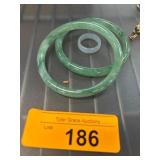 Three Jade-Like Bangles not jade