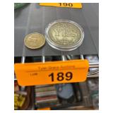 Two Novelty Coins, 