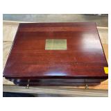 Mahogany Flatware Storage Chest by Arthur A. Evert