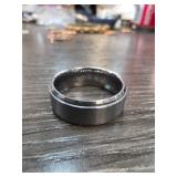 Tungsten Carbide Ring Size 10