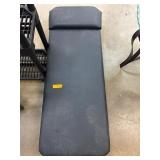 Black Padded Rolling Creeper