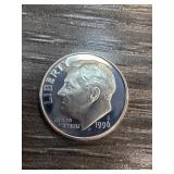 1996 S Silver Roosevelt Dime