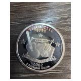 2002 Tennessee Silver Quarter Dollar Coin