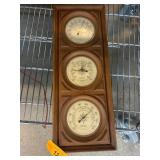 Wooden Springfield Weather Station Panel