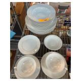 Rosenthal German Porcelain Dinnerware Set