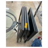 Foldable Tray Tables with Still Life Prints