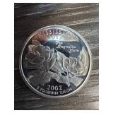 2002 Mississippi State Quarter in Silver