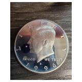 1996 Silver Kennedy Half Dollar Coin