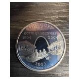 2003 Missouri Silver Proof State Quarter