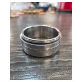 Stainless Steel Ring, Size 10