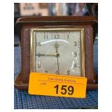 Pennwood Alarm Clock in Leather Case