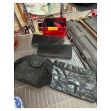 Four Black Evening Handbags