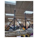 Black Metal Tripod Stands