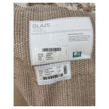 Blaze Checkered Beige Round Rug