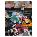 Collectibles Lot Featuring Bobblehead and Memorabi