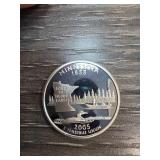 2005 Minnesota State Quarter in Silver Proof